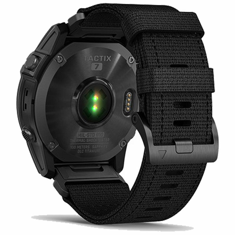 ガーミンtactix7ProSapphireDualPowerタクティクス7プロ010-02704-34GARMINミリタリーGPSソーラー充電航空サファイアチタンナイロン暗視ステルスモードSuicaゴルフ日本正規品バレンタイン