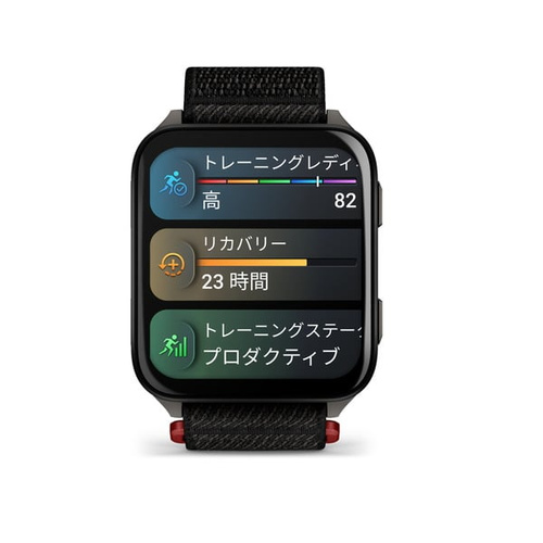 010-02980-12ガーミンGARMINVenuX1Blackヴェニューエックスワンブラックスマートウォッチ大画面極薄設計チタンサファイア正規品正規販売店ゴルフSuica地図内蔵GPS健康管理ギフト