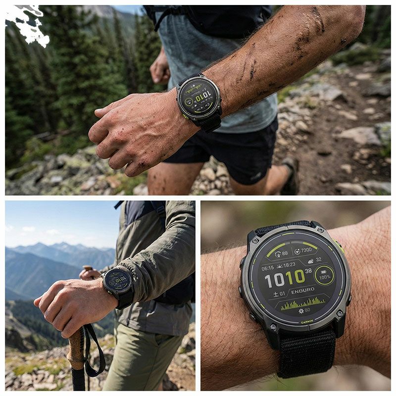 ガーミン Enduro 3 010-02751-21 GARMIN エンデューロ3 ウルトラランニング ソーラー充電 トレイルラン 登山 GPS ランニング サイクリング 音楽再生 Suica【正規販売店】バレンタイン