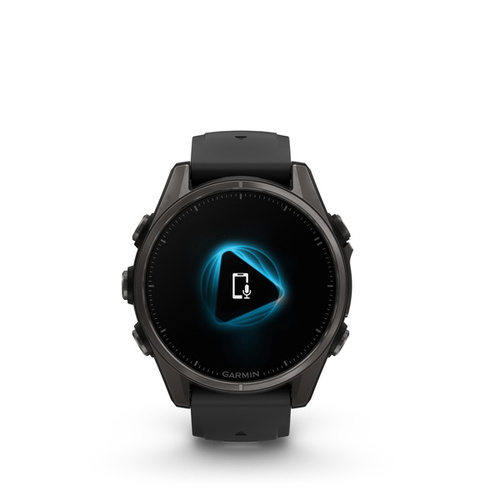 ガーミン fenix 8 Sapphire AMOLED 43mm Carbon Gray 010-02903-27 フェニックス8 サファイア スマートウォッチ GPS 筋トレ ダイビング スピーカー LED ゴルフ 登山 Garmin バレンタイン Suica