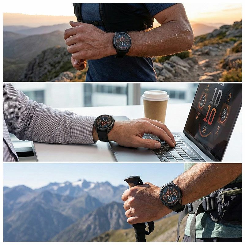 ガーミン fenix 8 Sapphire AMOLED 43mm Carbon Gray 010-02903-27 フェニックス8 サファイア スマートウォッチ GPS 筋トレ ダイビング スピーカー LED ゴルフ 登山 Garmin バレンタイン Suica