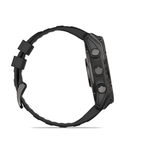 ガーミン fenix 8 Sapphire AMOLED 51mm Carbon Gray Black 010-02905-62 フェニックス8 サファイア スマートウォッチ GPS ライフログ ダイビング スピーカー マイク 筋トレ 登山 ゴルフ 正規品 Garmin バレンタイン Suica