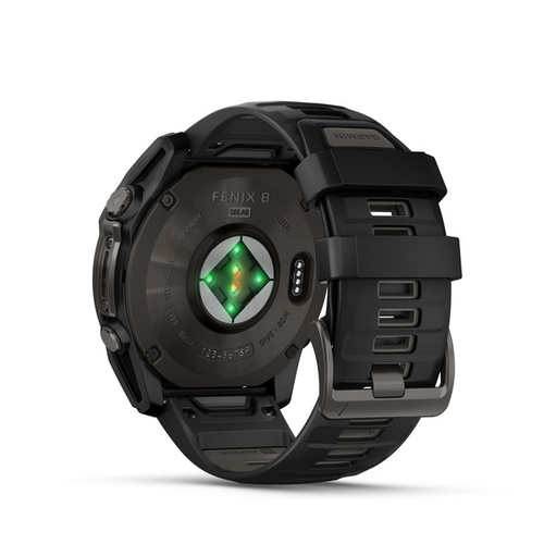 ガーミン GARMIN fenix 8 Sapphire Dual Power 51mm 010-02907-50 フェニックス8 スマートウォッチ ソーラー充電 GPS 登山 ゴルフ ダイビング スピーカー 健康管理 睡眠 メンズ 腕時計 プレゼント ギフト 正規品 Suica