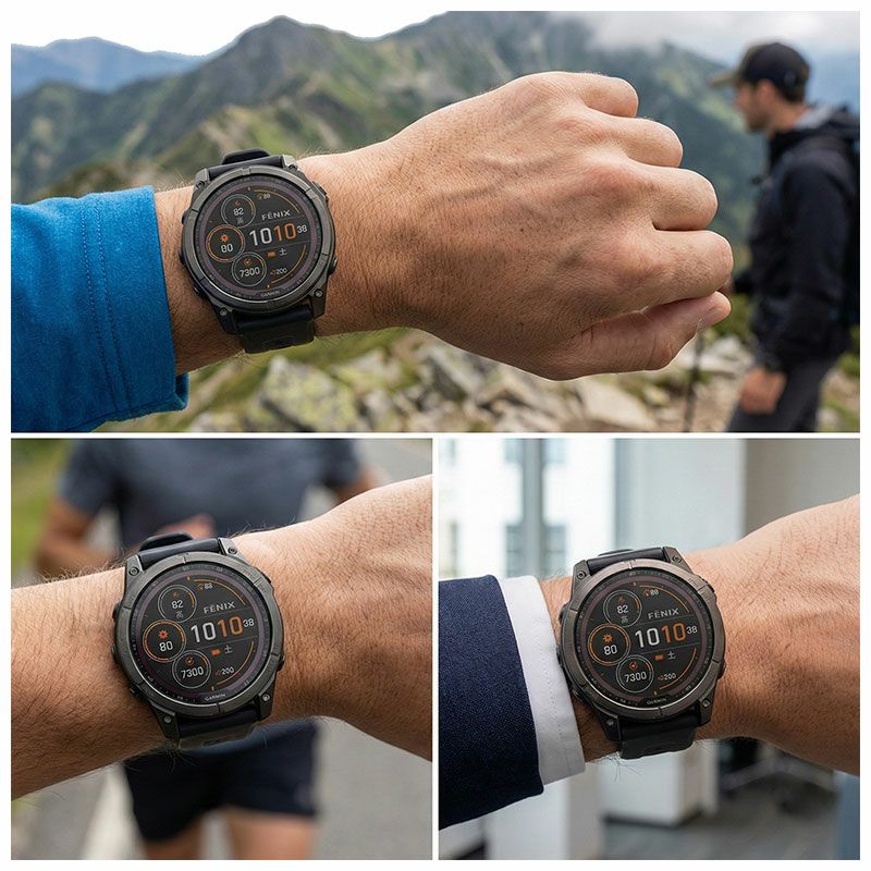 ガーミン GARMIN fenix 8 Sapphire Dual Power 51mm 010-02907-50 フェニックス8 スマートウォッチ ソーラー充電 GPS 登山 ゴルフ ダイビング スピーカー 健康管理 睡眠 メンズ 腕時計 プレゼント ギフト 正規品 Suica