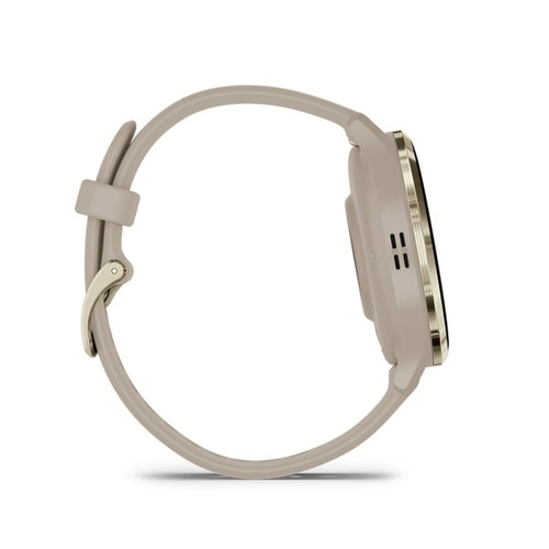 Suica対応 正規品 ガーミン GARMIN Venu 3S French Gray Cream Gold 010-02785-42 スマートウォッチ GPS 睡眠コーチ 通話機能 音楽 ランニング ヨガ レディース おしゃれ