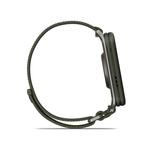 010-02980-22ガーミンGARMINVenuX1Mossヴェニューエックスワンモススマートウォッチ大画面極薄設計チタンサファイア正規品正規販売店ゴルフSuica地図内蔵GPS健康管理ギフト