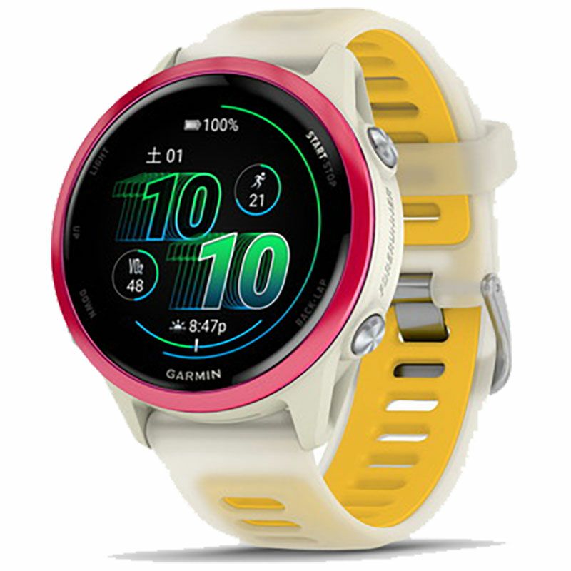 GARMIN ガーミン Forerunner570 42mm 010-02970-30 010-02970-31 010-02970-32 スマートウォッチ Suica対応 フォアランナー570 ランニング フィットネス GPS メンズ レディース Black White Raspberry
