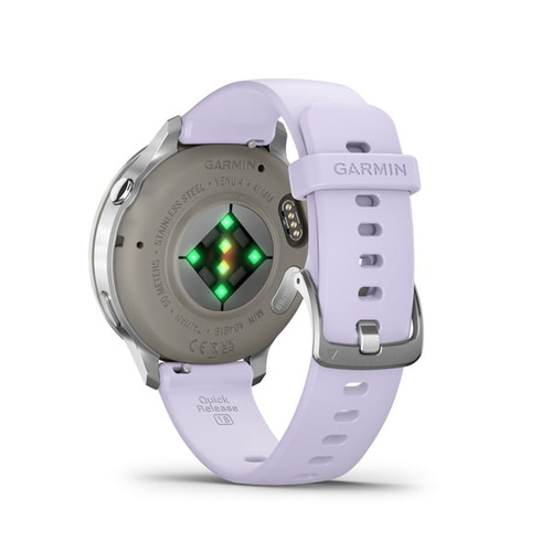 ガーミン GARMIN Venu 4 41mm Silver / Periwinkle 010-03013-31 ヴェニュー4 スマートウォッチ GPS 健康管理 睡眠 Suica 通話 音楽 LED ライフログ レディース メンズ プレゼント 腕時計 日本正規品