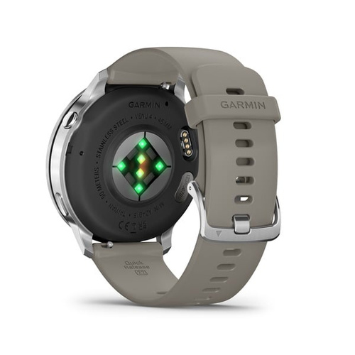 ガーミン GARMIN Venu 4 45mm ヴェニュー 4 010-03014-31 スマートウォッチ グレー AMOLED 睡眠 ライフログ Suica 通話機能 ゴルフ 登山 国内正規品 プレゼント 腕時計 バレンタイン