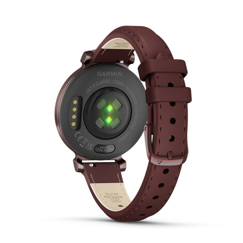 ガーミン Lily 2 Classic 010-02839-51 スマートウォッチ 正規品 Garmin リリー2 クラシック 睡眠 周期管理 タッチ決済 Suica 健康管理 レディース 腕時計 スモール 小さめ 軽量 生理周期 妊娠トラッキング ギフト プレゼント