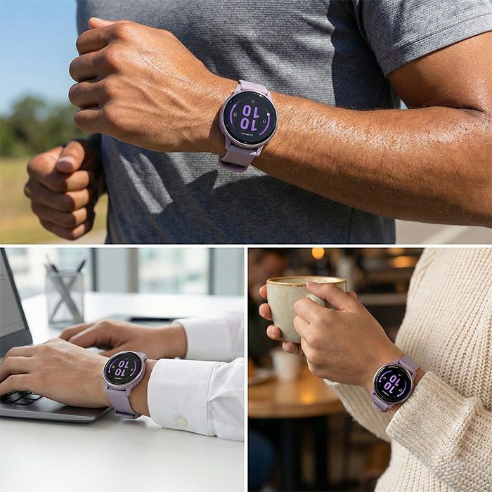 ガーミン GARMIN vivoactive 5 010-02862-43 GPS スマートウォッチ ライフログ 健康管理 睡眠 ストレス 音楽 防水 AMOLED Suica スポーツ 筋トレ ヨガ メンズ レディース プレゼント 日本正規品